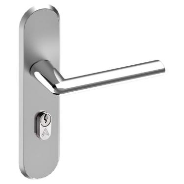 Imagem de Fechadura Entrada S4cm Espelho Cromada Alster Aliança