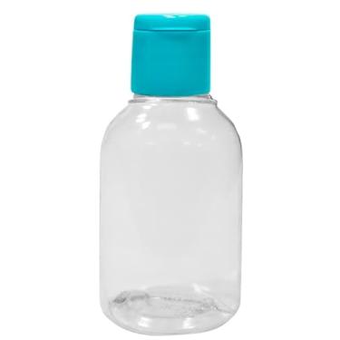 Imagem de FRASCO CILÍNDRICO 30ML COM TAMPA R18 FLIP TOP - AZUL BEBÊ