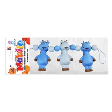 Imagem de Móbile Girafa Azul