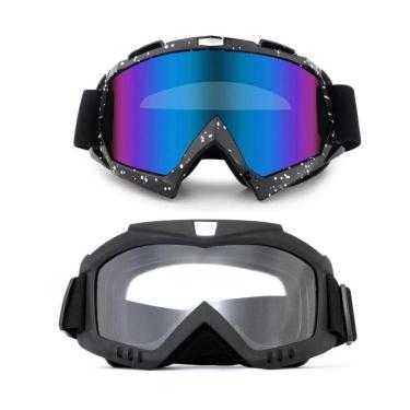 Imagem de Kit Óculos Esportivo Snowboard Jet Ski Motocross Utv Uv400-Unissex