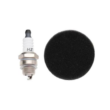 Imagem de OTOTEC Conjunto de velas de ignição de filtro de ar de motosserra 41121240801 0242240846 compatível com Stihl FS80 AV