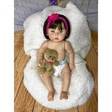 Imagem de Bebê Reborn Realista - Raven Cabelo Escuro