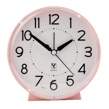 Imagem de Despertador Simple Quartz Silent Non-Ticking Rosa