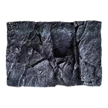 Imagem de Ｂｅｓｇａ Simulação de fundo de aquário em 3D com rochas, paisagem fotográfica que substitui o fundo do aquário para dragão-barbudo e tartaruga, Style C