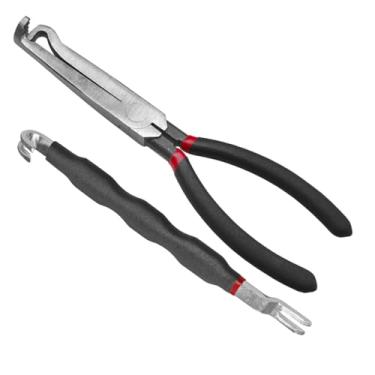 Imagem de Alicate de desconexão elétrica 37960, separador de conector elétrico 13120, ferramenta de remoção de terminal de linha de combustível automotiva, alicate de conector estilo vela de ignição e aba de