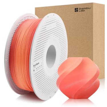 Imagem de 3DTOOLS Bambu 1,75 mm PLA Filamento Gradiente Básico Alta Dureza Alta Velocidade e Fácil Impressão Ecológica com RFID para Bambu Lab A1, A1MINI, X1, P1 AMS 1KG +/- 0,03 mm (Solar Breeze 10901)