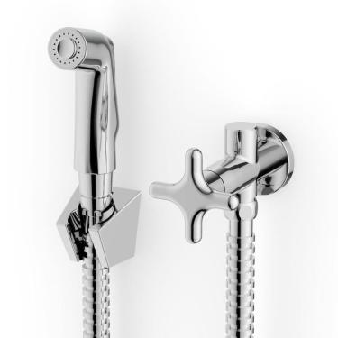 Imagem de Ducha Higiênica com Derivação Cross Cromado Celite