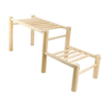 Imagem de Generic Poleiro para Galinheiro em Madeira Minimalista, Estrutura para Ginásio, Brinquedo, Escada, Barra para Treinamento, Diversão no Quintal e