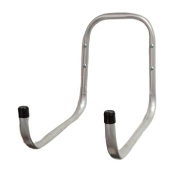 Imagem de Suporte Aluminio Multiuso 10kg-15kg Mangueira Parede Bicicleta(PRATA,24X30X17)