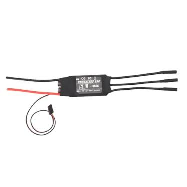 Imagem de KUIDAMOS 60A ESC Sem Escova de Alto Desempenho para Bateria LiPo 3-6S, Ideal para Aviões RC DIY, Drones e Modelos de Helicóptero