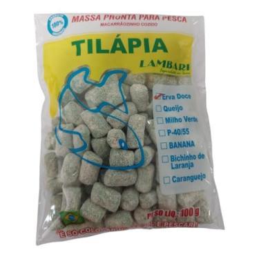 Imagem de Kit 2 Isca Pronta Para Tilápia Massa Pronta Para Pesca Peixe (Sabor Erva Doce)