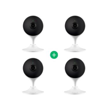 Imagem de Kit Câmera de Vídeo Wi-fi Intelbras IM3 C - 4 unidades