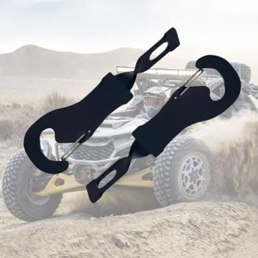 Imagem de Travas de porta compatíveis com RZR, Cool RZR Extensor de trava de porta, travas fáceis antiferrugem Extensor de ventilação de 5 polegadas compatível com RZR XP 1000/4 1000 / TURBO/TURBO S/900/S 1000