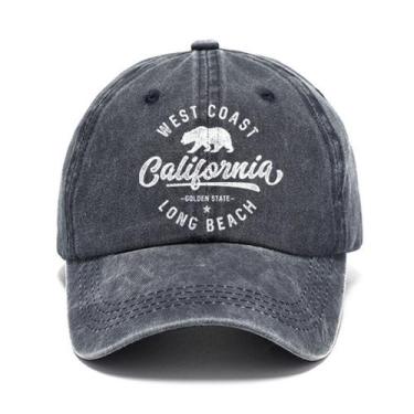 Imagem de Boné de beisebol Californias Anime Snapback Hat Denim 55-60cm - yiweis