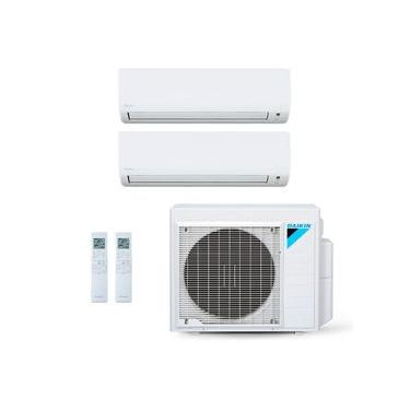 Imagem de Ar-Condicionado Multi Split Inverter Daikin 18.000 (1x Evap HW 9.000 + 1x Evap HW 12.000) Quente/Frio 220V