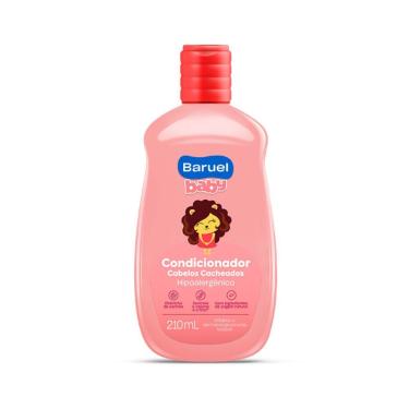 Imagem de Condicionador Baruel Baby Cabelos Cacheados Hipoalergênico 210ml