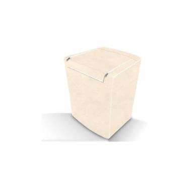 Imagem de Capa para Máquina de Lavar, PVC com Forro em Poliéster, 62x80x62cm, Compatível com Consul Facilite 10/11kg, Brastemp 10/11kg, Colormaq 11kg, Dako Maxi 10kg