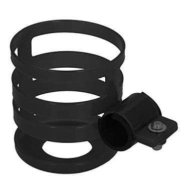 Imagem de Suporte para garrafa de água para bicicleta Ainoli Suporte para garrafa ajustável para carrinho de bebê (Preta)