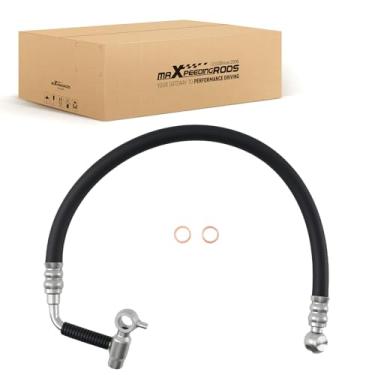 Imagem de maXpeedingrods Power Steering Pressure Hose Line Assembly fit for Infiniti QX56 2004-2010, for Nissan Armada 2005-2010, Pathfinder Armada 2004, Titan 2004-2012, V8 5.6L, Replace# 3402316, 497107S000