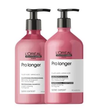 Imagem de Kit L'Oréal Pro Longer Shampoo 750ml + Condicionador 750ml
