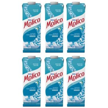 Imagem de Kit 6 Leite Desnatado Molico 1L - PIRACANJUBA