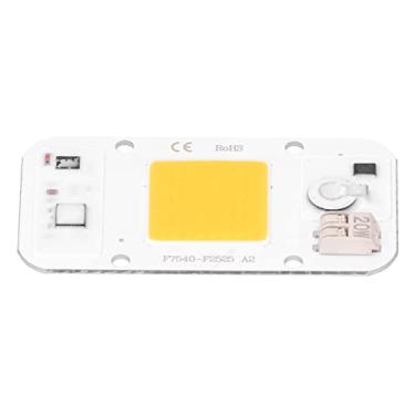 Imagem de Akozon Painel de Lâmpada LED COB Chip 20W/30W/50W 220V - Luz Branca Quente de Espectro Completo para DIY, Economia de Energia, Iluminação Interna e Externa (Luz quente 20w)