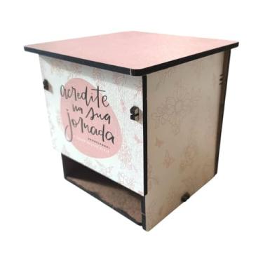 Imagem de Caixa Porta Chá de Madeira com Divisórias – Sobre.Voar