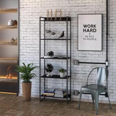 Imagem de Estante Multiuso 05 Prateleiras 187x60cm Dynamica - Compace Decor, Pre