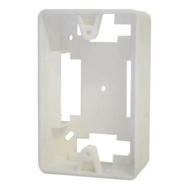 Imagem de Caixa de Luz de Sobrepor 4x2 Retangular Branca 10unid - CEWP