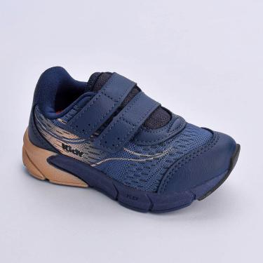 Imagem de TÊNIS KIDY ENERGY BABY RESPITEC MARINHO/DOURADO Kidy