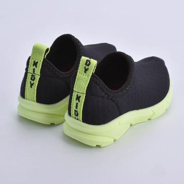 Imagem de TÊNIS KIDY ENERGY BABY RESPITEC PRETO/AMARELO NEON Kidy