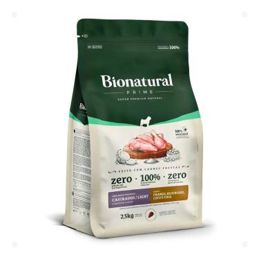 Imagem de Ração Bionatural Prime Cão Castrado Light Raça Pequena 2,5kg