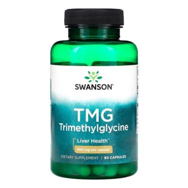Imagem de Tmg Trimetilglicina 500mg (90 Capsules) - Swanson