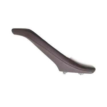Imagem de Conjunto de puxador de couro para porta interna esquerda/direita do passageiro, compatível com BMW Série 5 F10 F11 F18 520i 523i 525i 528i 535i(Right Moka)