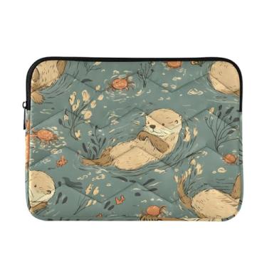 Imagem de Capas para laptop 15,6 polegadas capa de proteção de segurança para laptop bolsa de transporte fina para computador à prova de choque capa protetora para notebook