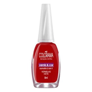 Imagem de ESMALTE COLORAMA CREMOSO VERMELHO IVETE 8ML