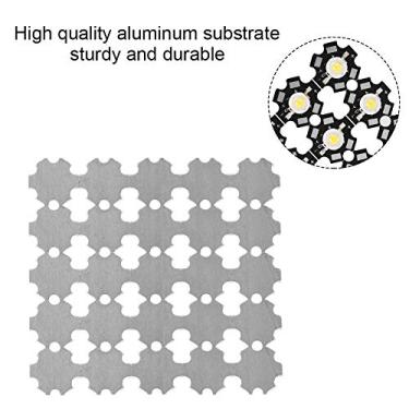 Imagem de GLOGLOW 25PCS 3W LED Light Bead, Alto Brilho, Baixo Consumo de Energia, Longa Vida útil, Com Substrato de Alumínio, para Iluminação de Tráfego, (20.000-25.000K)