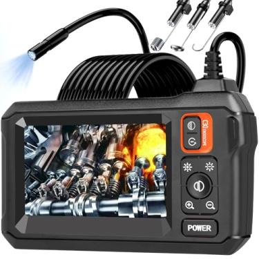 Imagem de Daxiongmao Boroscópio, Câmera de Endoscópio com Luz HD 1080p, IP67 à Vida à Prova d Água e Flexível de 5 Metros