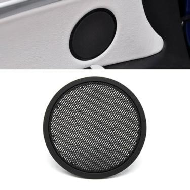 Imagem de Goodithy Capa para alto-falante Woofer, capa de grade protetora de tela protetora para BMW X5 X6 E70 E71 E72 X3 X4 F25 F26 5GT F07 (preto)