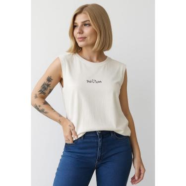 Imagem de T-Shirt Feminina Sem Cava Polo Wear Off White-Feminino