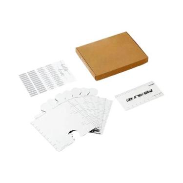 Imagem de Espelho De Crescimento Infantil Com Régua De 70cm Para Decoração De Pa