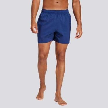 Imagem de Shorts de Natação Adidas Solid CLX Marinho-Masculino