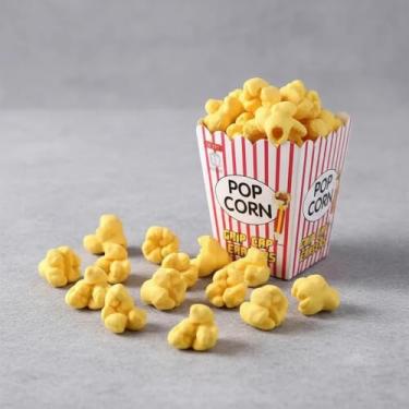 Imagem de Kit 12 Borracha Ponteira Ponta de Lápis Escolar Pipoca Apagador Criativo Fofas Papelaria Apaga Kawaii Borrachas Voltas As Aulas