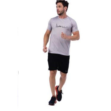 Imagem de Conjunto Masculino Camiseta Livrii e Bermuda Dry Fit TechMalhas Academ