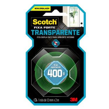 Imagem de Fita Dupla Face Fixa Forte 12MMX2M - Scotch 3M