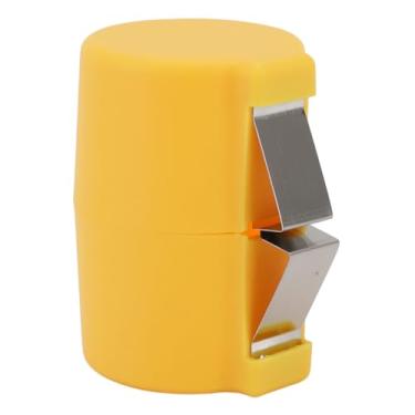 Imagem de Brrnoo Abridor de Casca de Ovo, Fácil de Usar Biscoito de Ovo Resistente Com Aço Inoxidável para Cozinha Restaurante Casa (Amarela)
