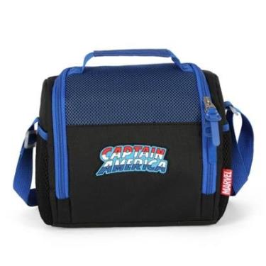 Imagem de Lancheira Termica Escolar Bolsa Hulk Cap America Avengers-Masculino