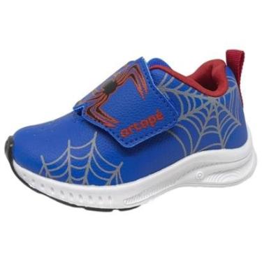 Imagem de Tênis Infantil Menino Conforto Aranha Dna Flex Ortopé-Masculino