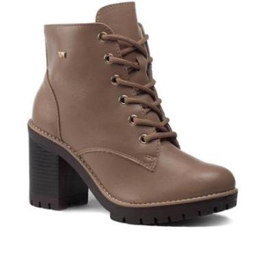 Imagem de Bota Coturno Via Marte Tratorada Salto Grosso-Feminino