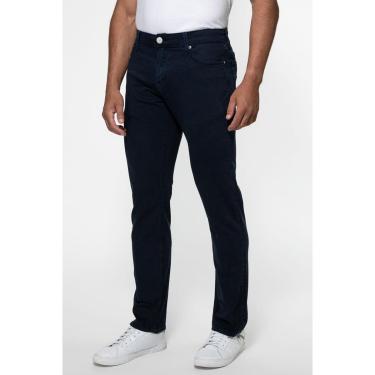 Imagem de Calça Sarja Slim Straight Azul Escuro-Masculino